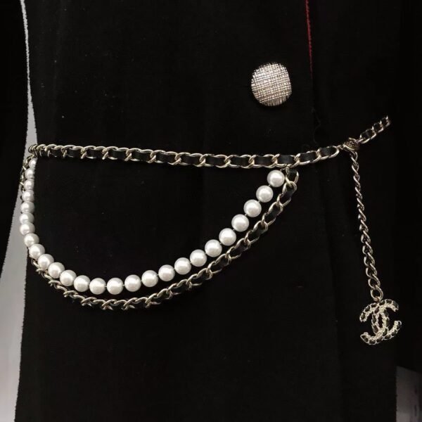 Chanel Pearl Chain Belt