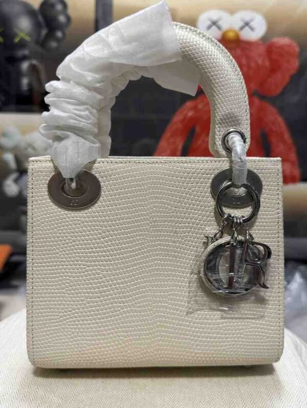 Dior Lady Dior Top Handle Bag - Image 3