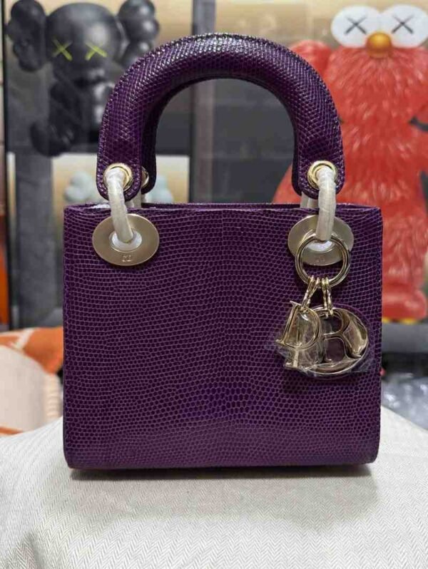 Dior Lady Dior Top Handle Bag - Image 2