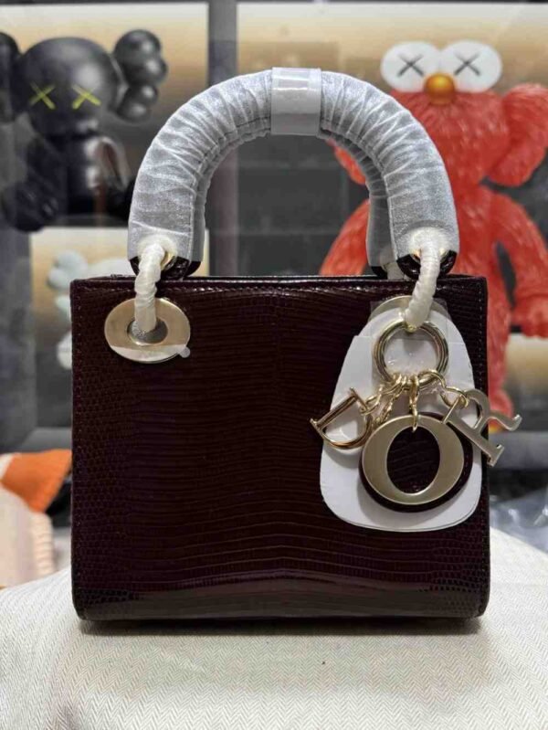 Dior Lady Dior Top Handle Bag - Image 5