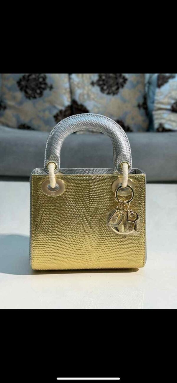 Dior Lady Dior Top Handle Bag - Image 8