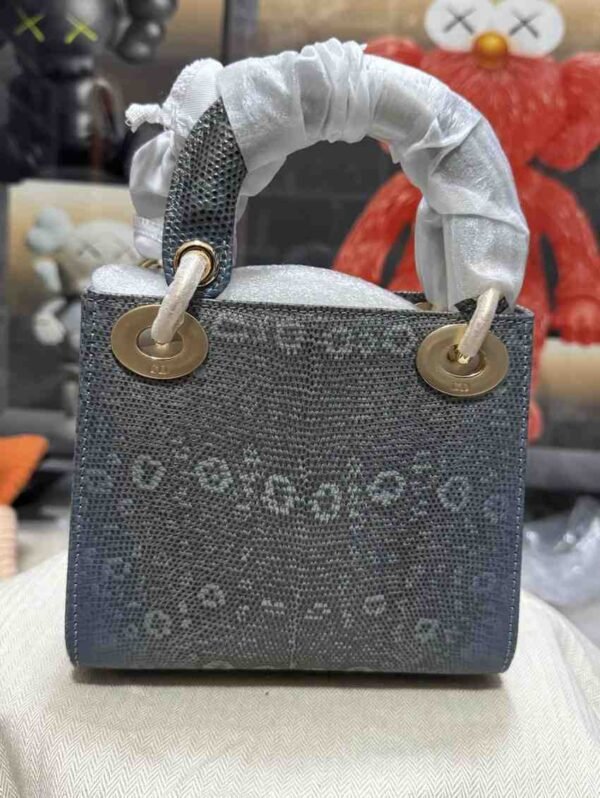 Dior Lady Dior Top Handle Bag - Image 4