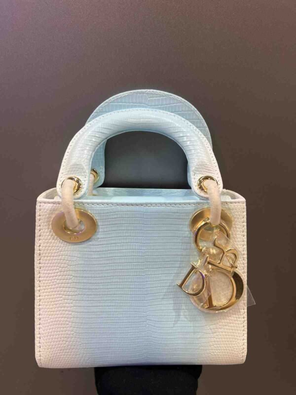 Dior Lady Dior Top Handle Bag - Image 7