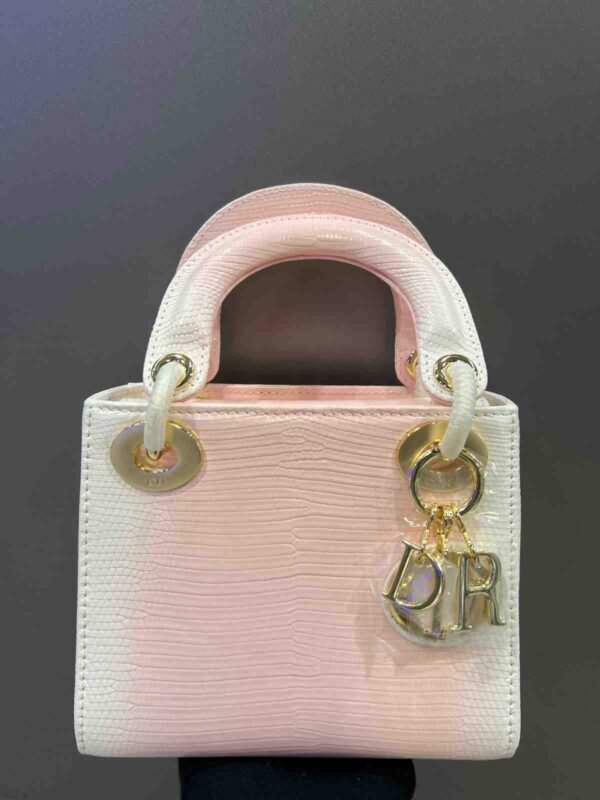 Dior Lady Dior Top Handle Bag - Image 9