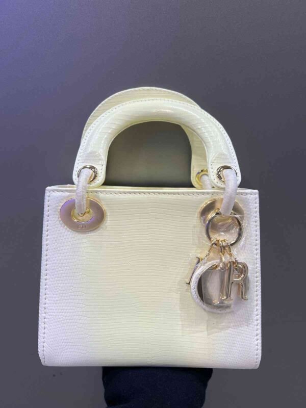 Dior Lady Dior Top Handle Bag - Image 10