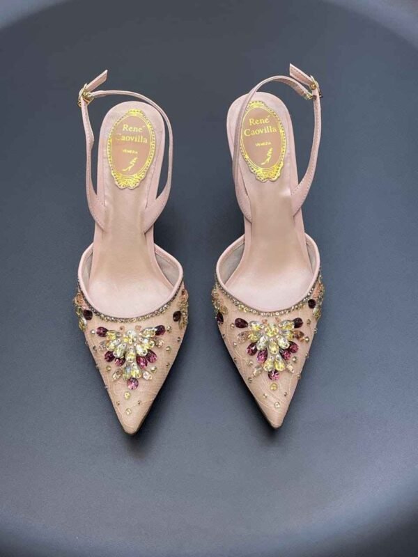 René Caovilla 75mm Cinderella Pumps