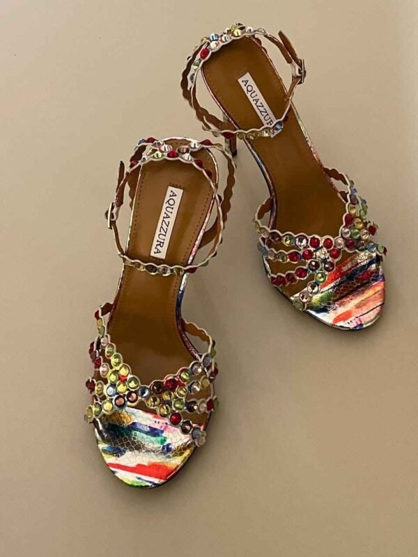 Aquazzura Leather Tequila Sandals Women 105