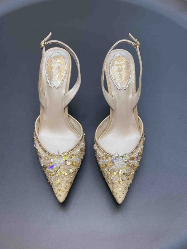 René Caovilla 75mm Cinderella Pumps - Image 2