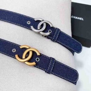 Chanel Denim CC Belt