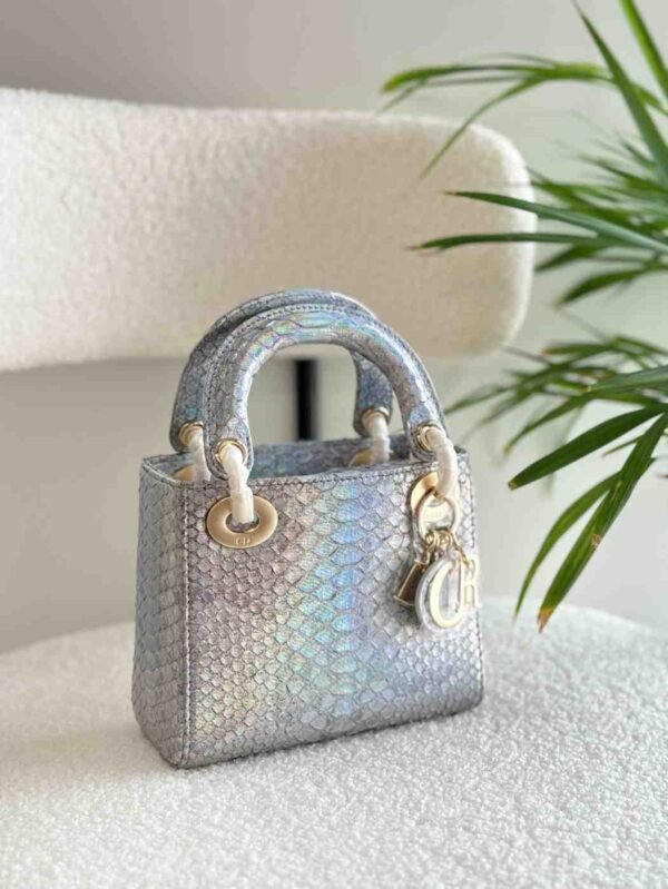 Dior Lady Dior Python Leather