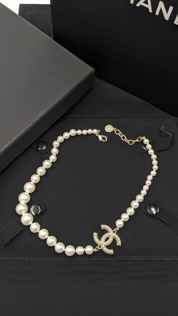chanel necklace, cc - Image 2