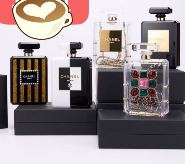 Chanel perfume bottle bag - Image 6