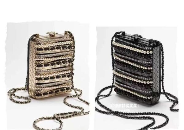 Chanel perfume bottle bag