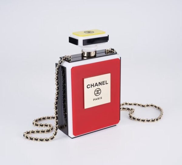 Chanel perfume bottle bag - Image 5