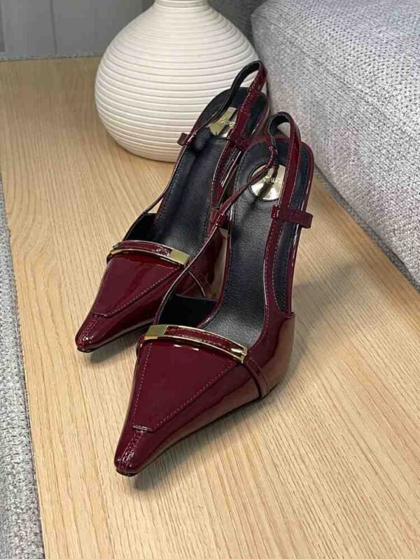 Women's Pointed Toe Slingback Stilettos