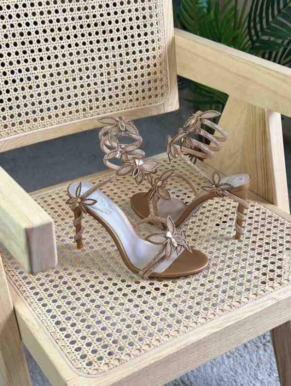 Rene Caovilla, Butterflies Crystal-embellished High Sandals