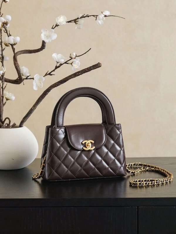 Chanel Kelly Top Handle Bag - Image 3