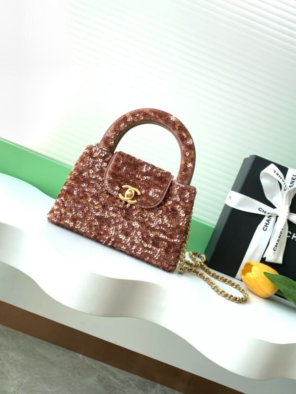 Chanel Kelly Top Handle Bag - Image 4
