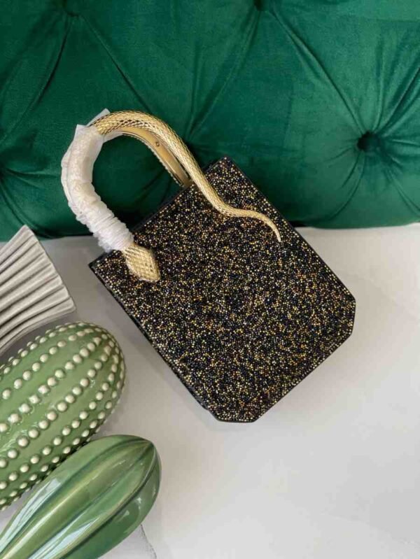 BVLGARI Serpentine Series Mini Tote Bag - Image 4