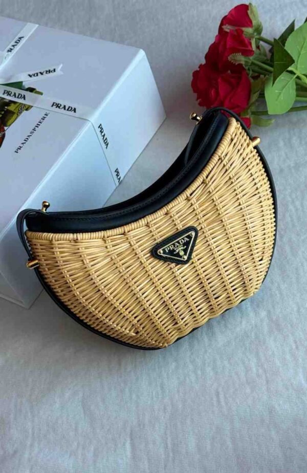 Prada wicker bag - Image 2