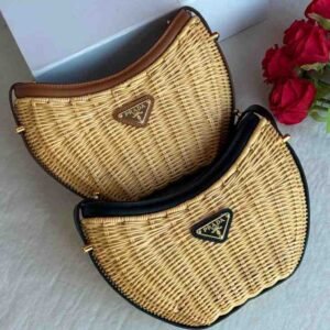 Prada wicker bag