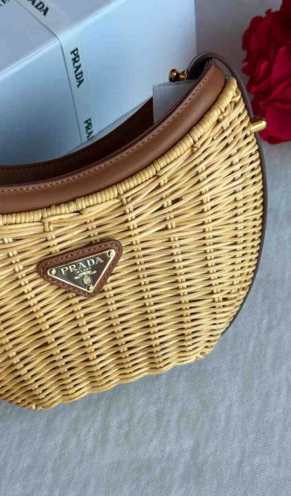 Prada wicker bag - Image 5
