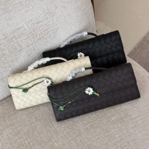 Bottega Veneta Leather Clutch