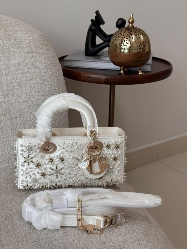 Lady Dior ABC DIOR Luxury Bag White