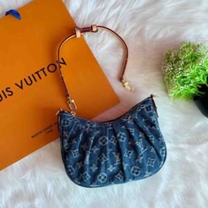 LV Pochette Valley Monogram Denim