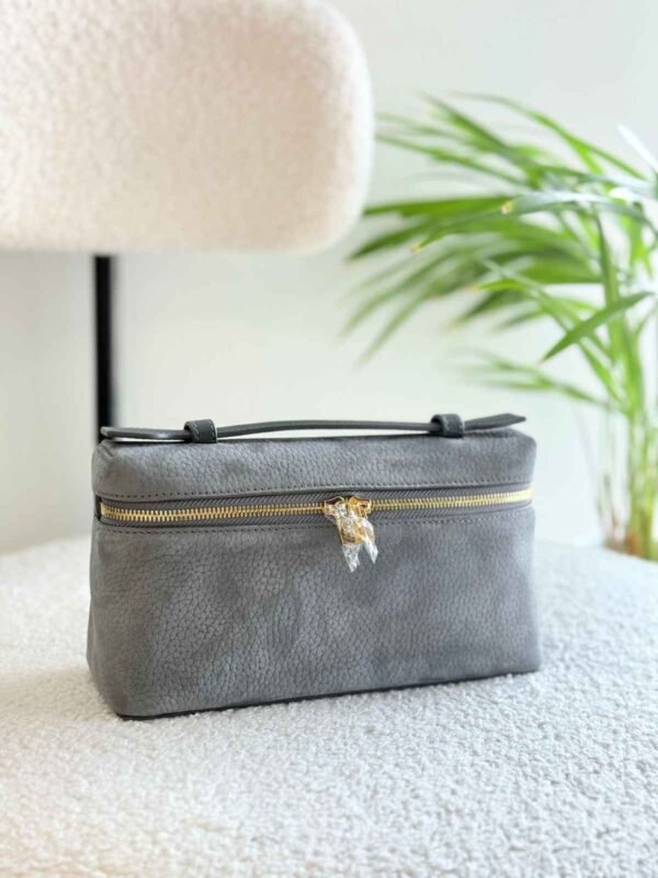 Loro Piana Leather Extra Pocket L19 Pouch Bag