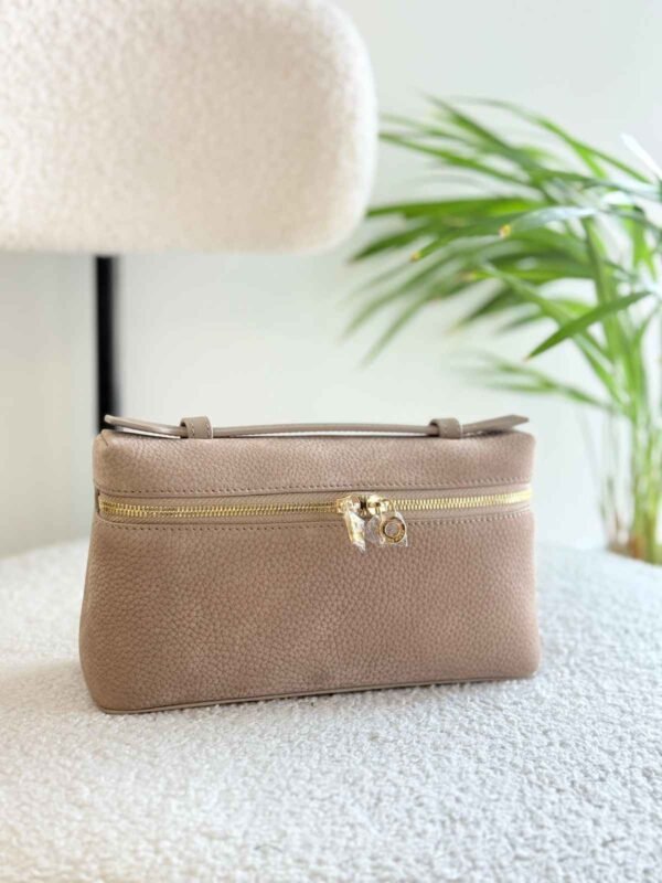 Loro Piana Leather Extra Pocket L19 Pouch Bag - Image 2